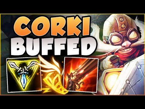 DID RIOT GO OVERBOARD WITH THESE CORKI BUFFS?? CORKI SEASON 8 TOP GAMEPLAY! - League of Legends