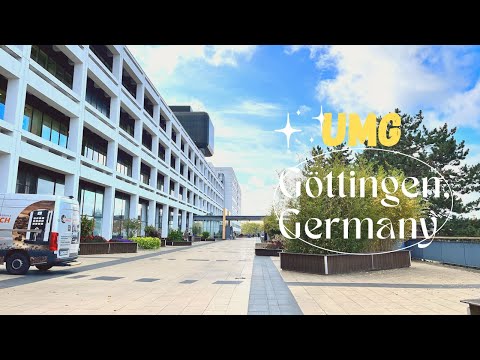 Beautiful Garden of Universitätsmedizin Göttingen, UMG || Klinikum, Göttingen University, Germany 🌸