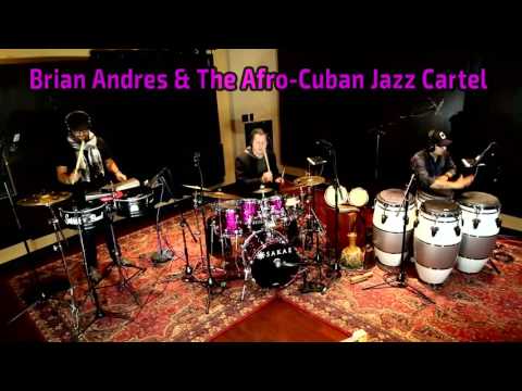 The Afro-Cuban Jazz Cartel percussion section