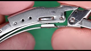How To Fix a Broken Watch Bracelet Clasp?! | Watch Repair | DIY | End Links & Spring Bars