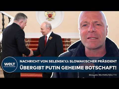 Video Thumbnail: UKRAINE-KRIEG: „Eine Botschaft für Putin“ – Bringt Fico ein Angebot von Selenskyj in den Kreml?