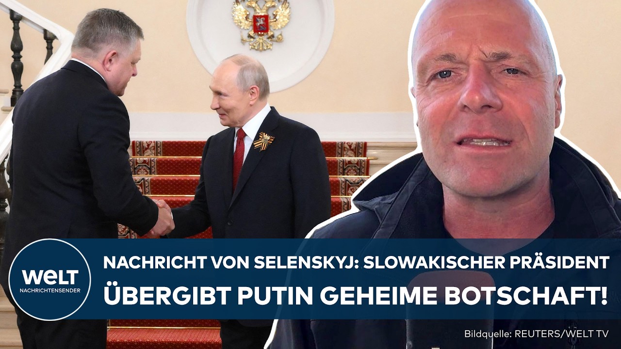 UKRAINE-KRIEG: „Eine Botschaft für Putin“ – Bringt Fico ein Angebot von Selenskyj in den Kreml?