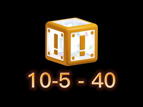 Super Mario 3D World [Switch] 10-5 Itemless Speedrun - Time: 40