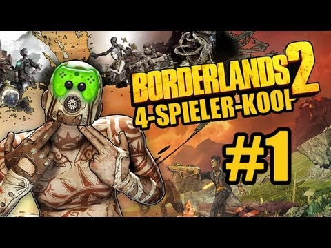 Let's Play Borderlands 2 Koop #001 [Deutsch/Full-HD] - Vier Pfosten auf Pandora