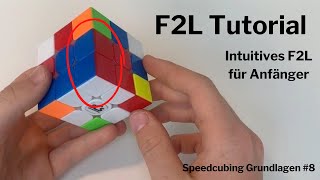 F2L Tutorial - Intuitives F2L für Anfänger - Speedcubing Grundlagen #8