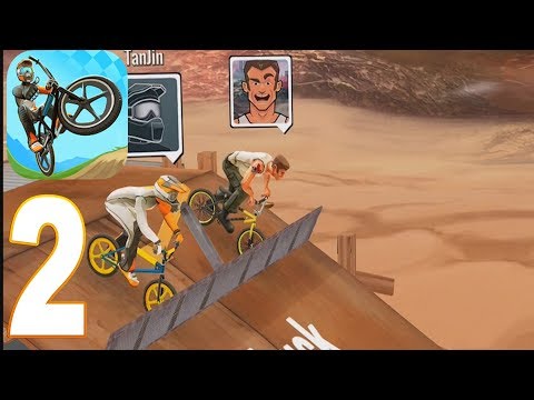 Mad Skills BMX 2 - Racing Game Gameplay Walkthrough part 2 (iOS, android) - Junkyard