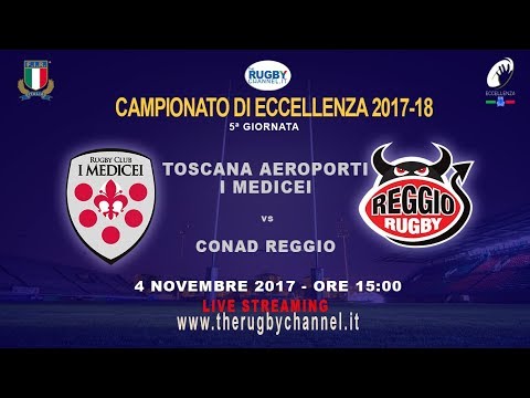 5a giornata Campionato d'Eccellenza - Toscana Aeroporti I Medicei v Conad Reggio Emilia