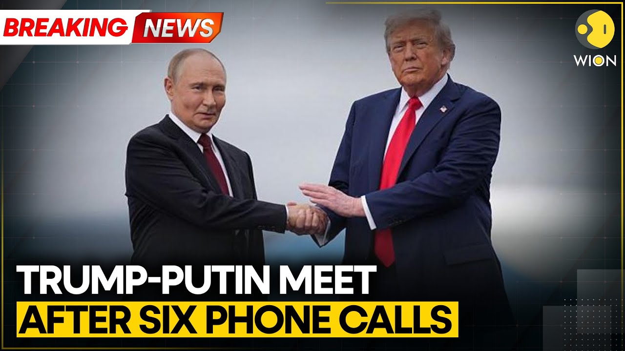 Trump-Putin SEATED For High-Stakes Meet | Joined By FM Lavrov | BREAKING| WION