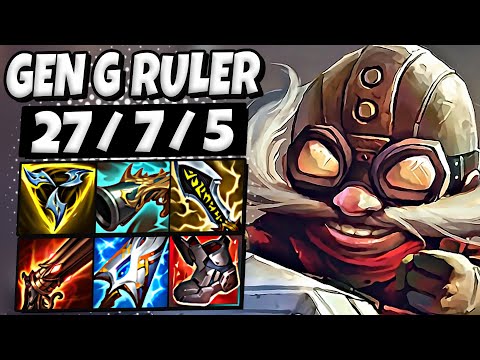 Corki vs Aphelios ADC [ Gen.G Ruler + PentaKill ] Patch 25.13 Ranked NA