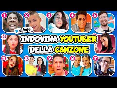 Guess the Youtuber the Song 🎤🎵 Me against you, Aurora and Ludovica, Roby Polar