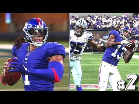 Madden 19 QB Career #2 - The LONG BOMB to Odell Beckham Jr.