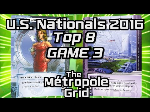 Netrunner U.S. Nationals 2016 : Top Eight - Game Three