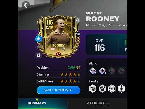112 Wayne Rooney 🥵🎁 #fcmobile #fc25 #eafc25 #fifa22 #fifa #fifamobile #shorts