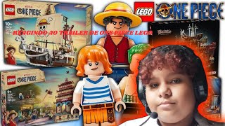 REAGINDO AO TRAILER DE ONE-PIECE LEGO (+12)