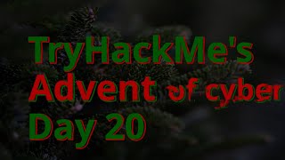 Download the video "MALWARE FOUND (File analysis) | TryHackMe's AoC 3 (Day 20)"