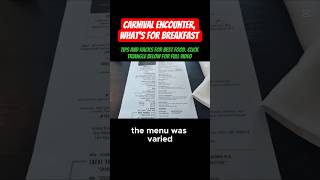 Carnival Encounter, what's for breakfast Tips and hacks for best food. Click triangle for full video
