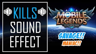 Download lagu SAVAGE - ML Sound Effects | First Blood, Double Kill, Triple Kill, Maniac, Savage | Kills Part 1 mp3