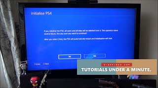 How to WIPE your PS4 Before SELLING IT