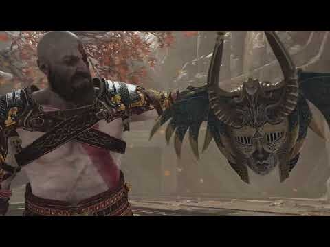 (PS5) GOD OF WAR - Gunnr Valkyrie Fight [4K 60fps]