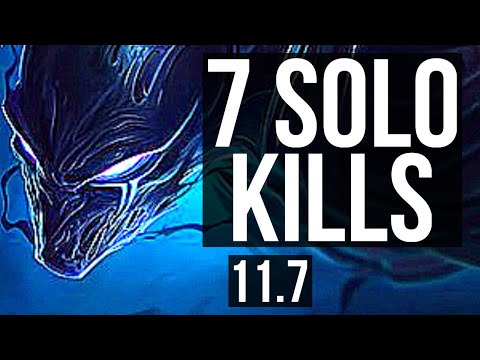 NOCTURNE vs IRELIA (MID) | 2.5M mastery, 7 solo kills, 1200+ games, 11/2/4 | KR Master | v11.7