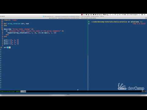 How to Rotate Elements in an Array in Ruby