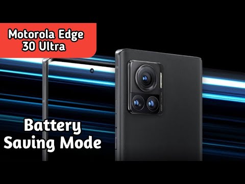 How To Enable Battery Saving Mode In Motorola Edge 30 Ultra