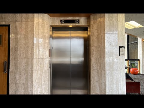 Glass Dover Impulse Hydraulic Elevator (#2) at Square Lake Office Park II, Bloomfield Twp MI