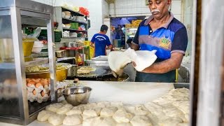 Best Singapore Food - GIANT Murtabak at Singapore Zam Zam! - YouTube