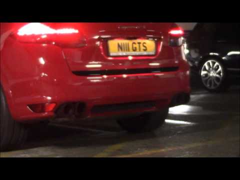 Porsche cayenne GTS with Akrapovic Exhausts