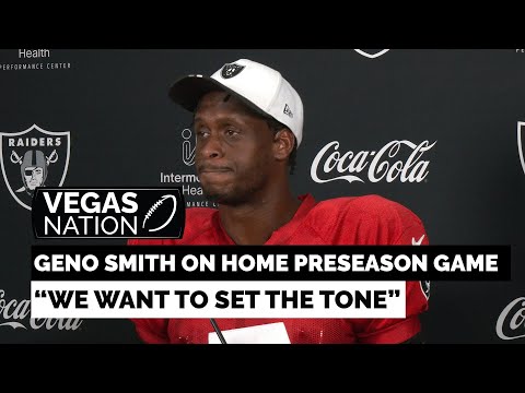 Geno Smith on Preseason Home Game "We Want To Set The Tone"