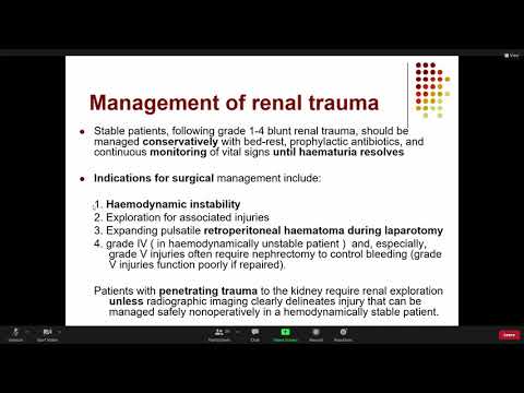 Urologic trauma