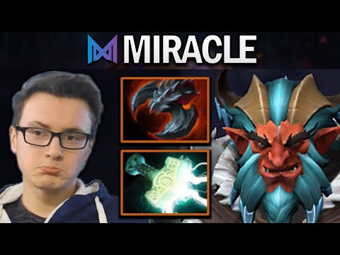 NIGMA.MIRACLE TRYING TROLL WARLORD IN 7.26 - DOTA 2 PRO GAMEPLAY