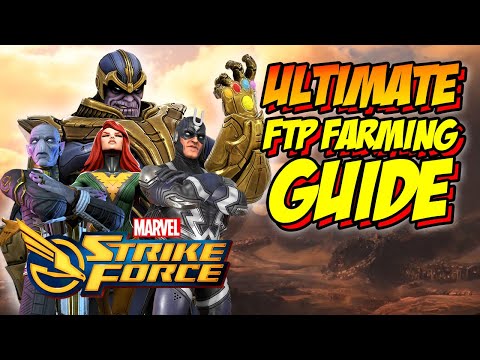UPDATED Ultimate FARMING GUIDE for Marvel Strike Force 2020 v4.1