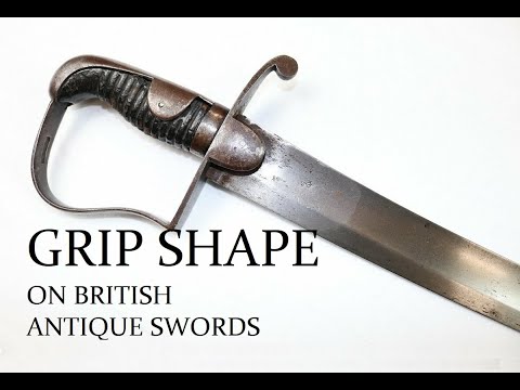 Why Did Grip Shape Change On Antique British Napoleonic & Victorian Swords?
