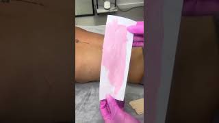 Back waxing video