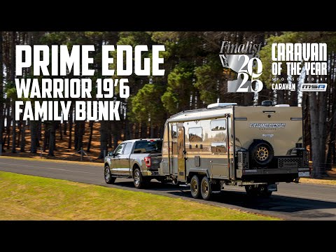 Prime Edge Warrior 19'6 Family Bunk | Caravan of the Year 2025