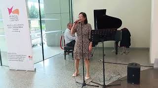 Blue Moon Frank Sinatra Live Performance Live Music By Musical Theatre @ NUH On 28 April 2025 Part 8