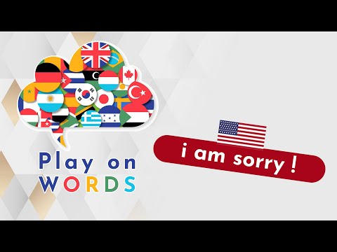 i'm sorry | i'm Sorry, in a other languages | Have fun and learn the language