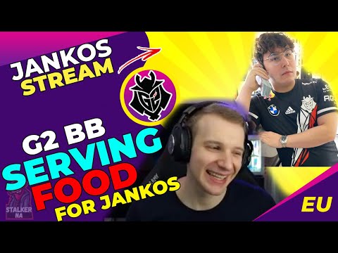 G2 BrokenBlade Serving Food to G2 Jankos [FUNNY]
