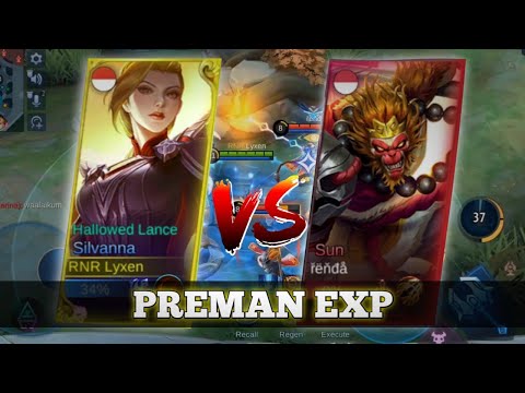 SILVANA VS SUN 2022 || PAKE CARA INI KALO MAU WINSTREAK SOLO RANK 100% WORTH