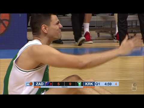 ABA Liga 2018/19, Round 17 match: Zadar - Krka (27.1.2019)