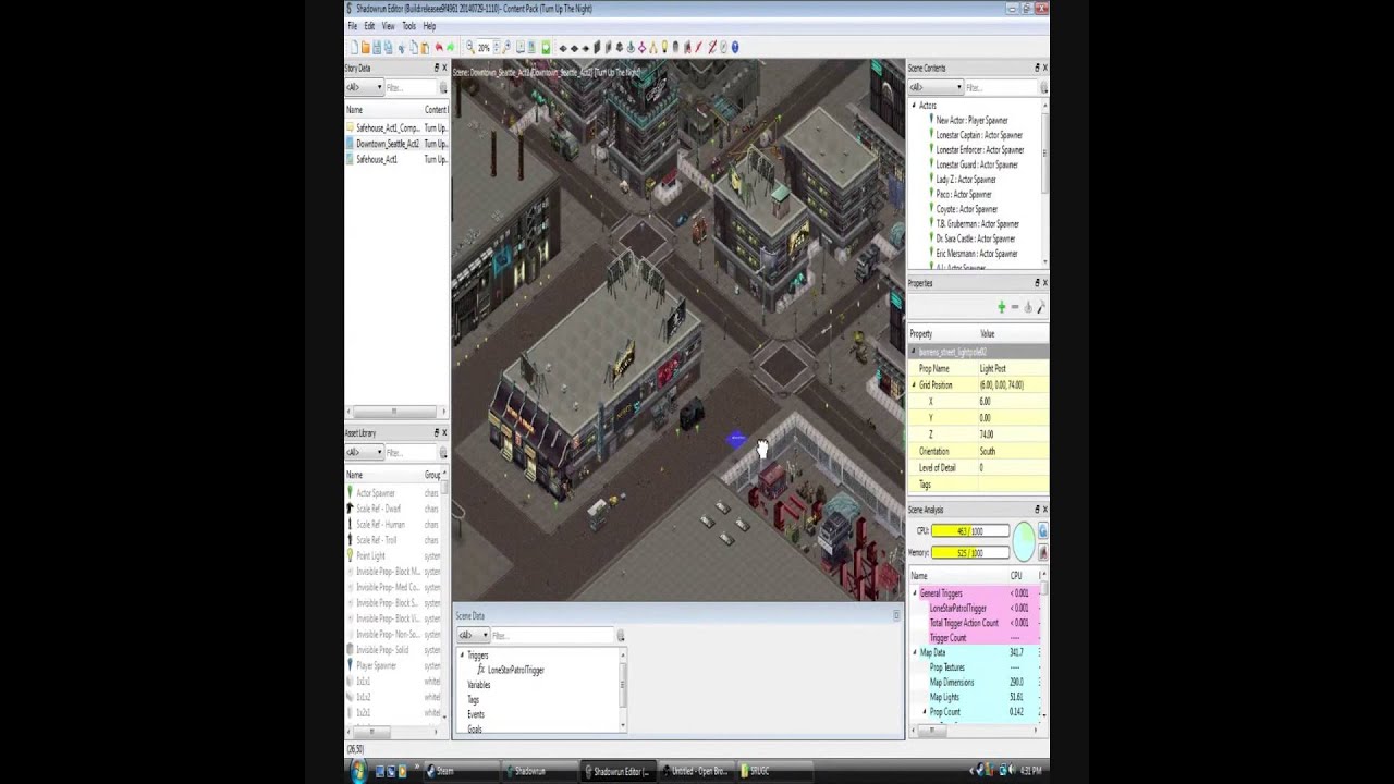 Shadowrun Returns - Vegetaman's Two Custom Editor Maps