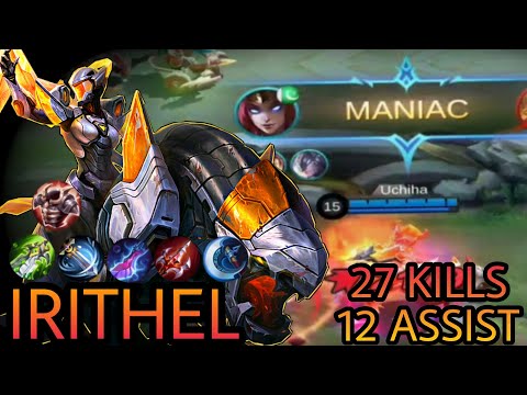 Mobile Legend Killing Spree Irithel l MANIAC l At the End Without Boot