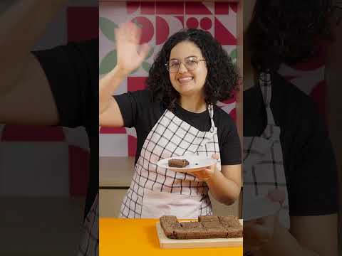 🍫BROWNIE SIMPLES COM CASQUINHA | Simples e fácil de fazer #doces #brownie #receitafacil #chocolate