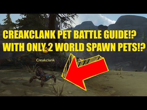 CREAKCLANK Pet Battle WITH ONLY 2 WORLD SPAWN PETS!?