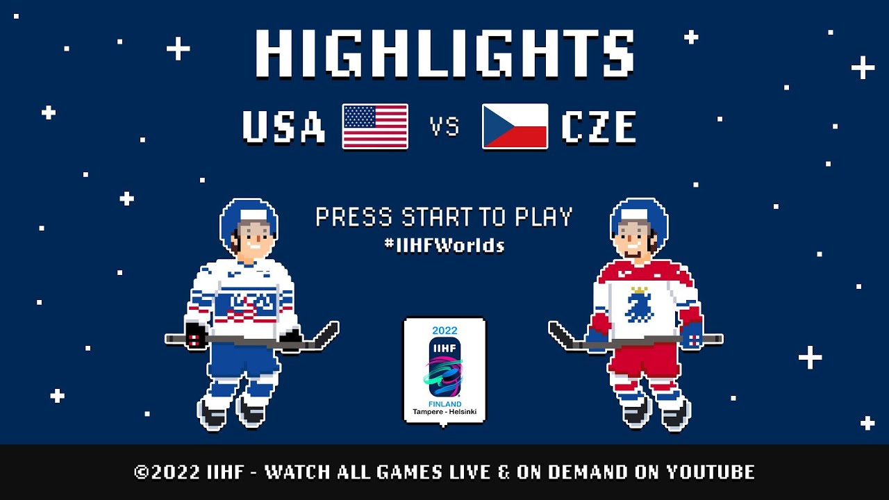video USA Česko (MS v hokeji 2022) ŽivéPřenosy.cz