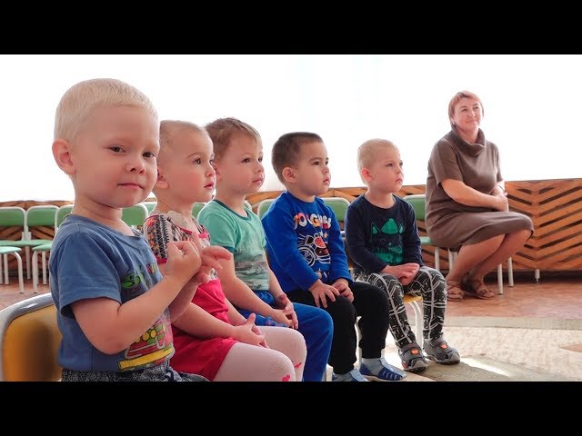 В детские сады принимают малышей с одного года