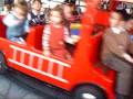 Fire Engine And Car Ride At Nellie Bly Amusement Park In Coney Island Brooklyn New York