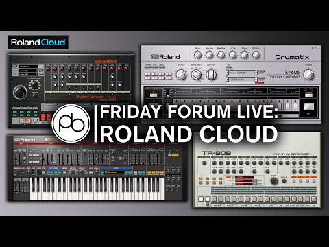 Friday Forum Live: Roland Cloud Tutorial with JC and Ski Oakenfull