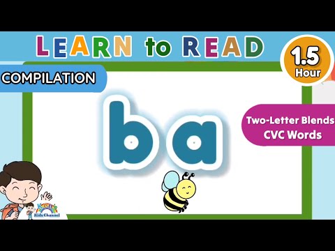 Two-Letter Blends | Reading Compilation